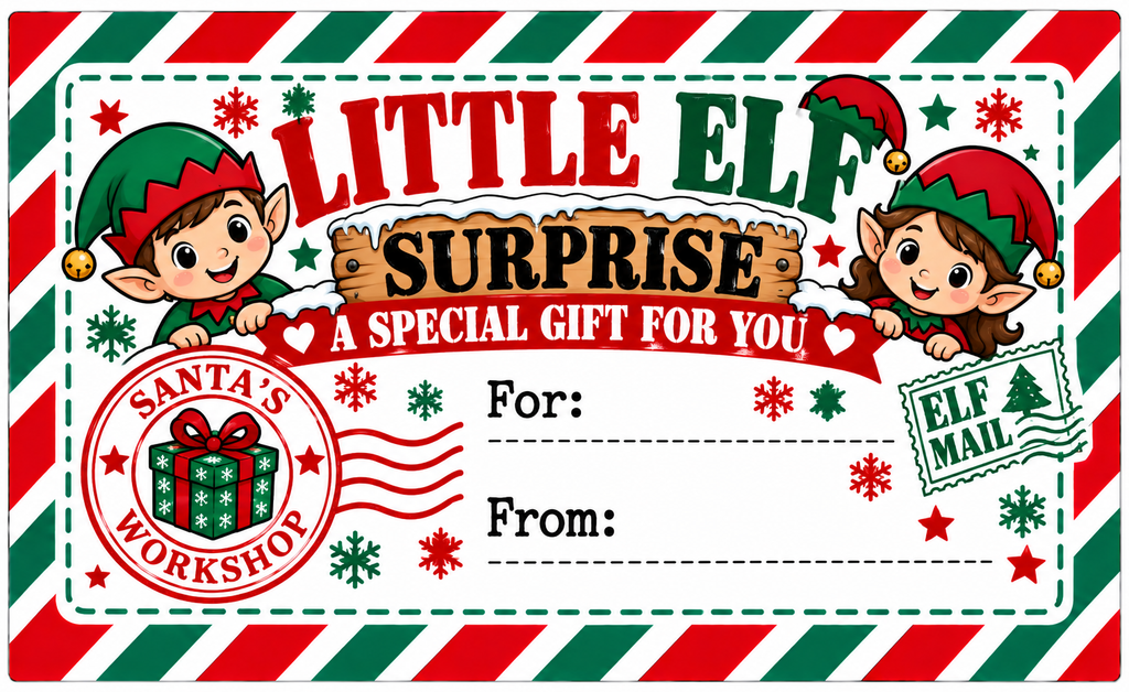 10 Little Elf Surprise