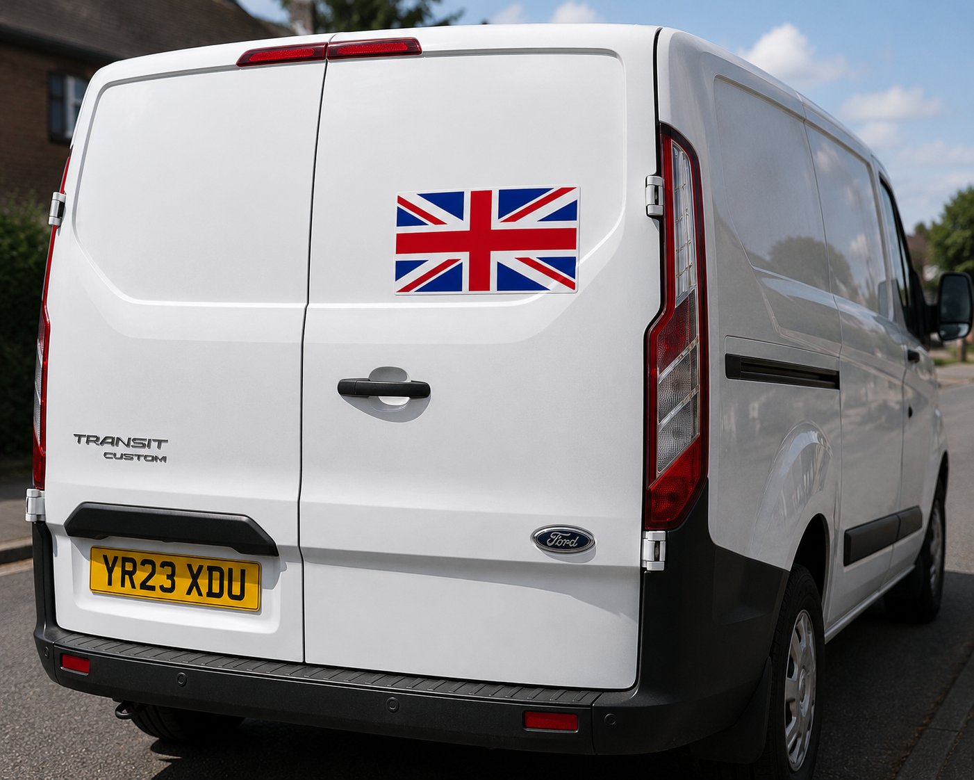 Union Jack Flag Vinyl Sticker Car Van Window Decal Custom Sizes Available