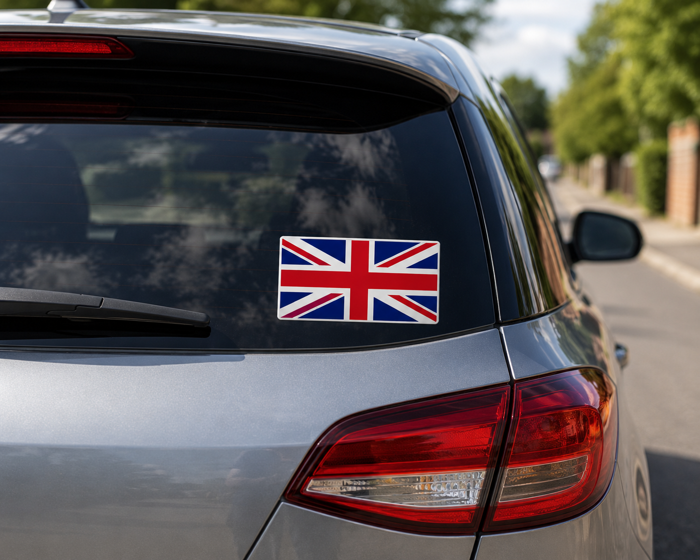 Union Jack Flag Vinyl Sticker Car Van Window Decal Custom Sizes Available
