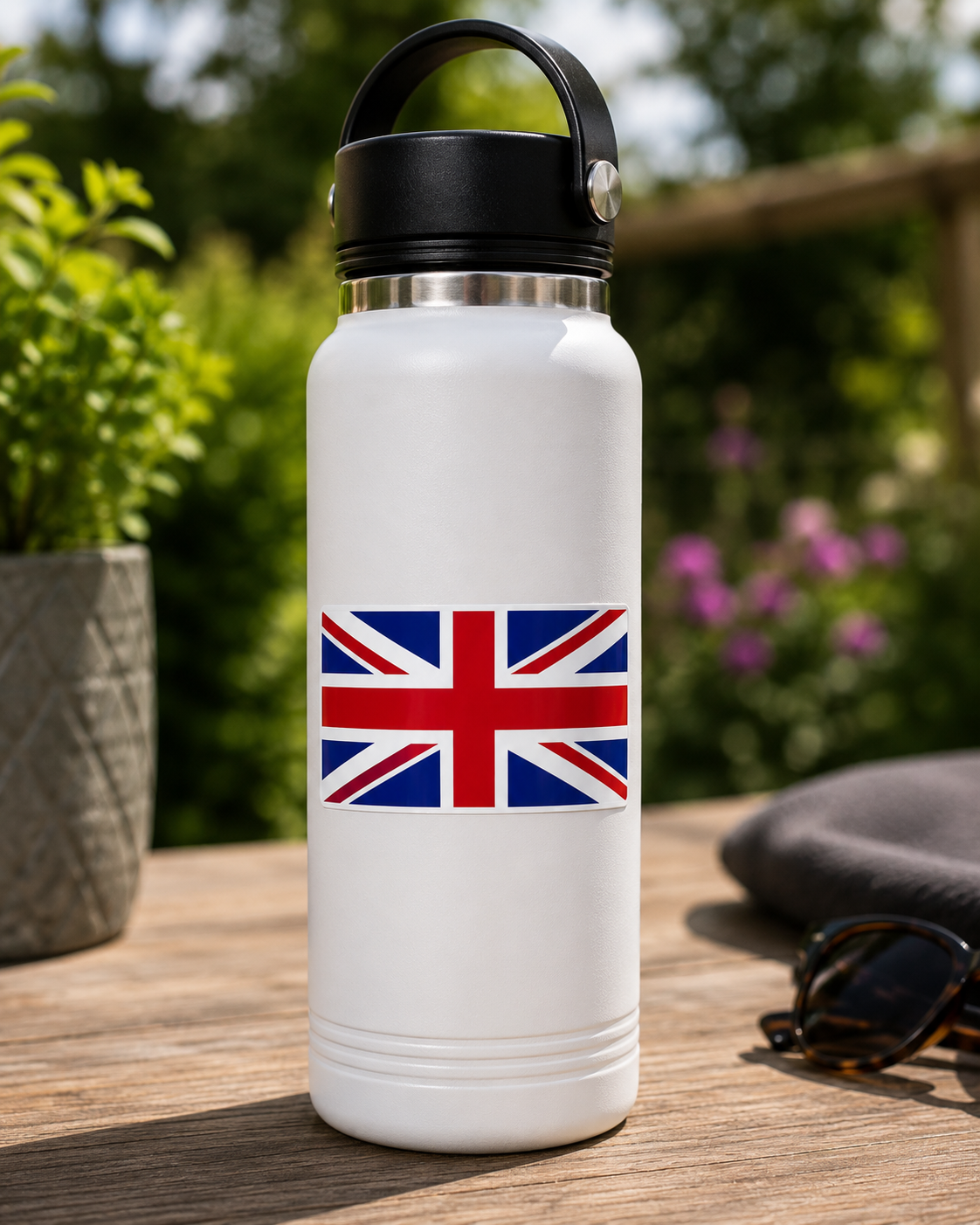 Union Jack Flag Vinyl Sticker Car Van Window Decal Custom Sizes Available