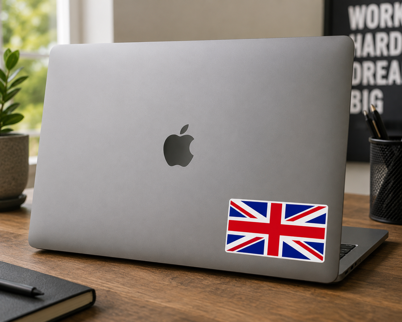Union Jack Flag Vinyl Sticker Car Van Window Decal Custom Sizes Available