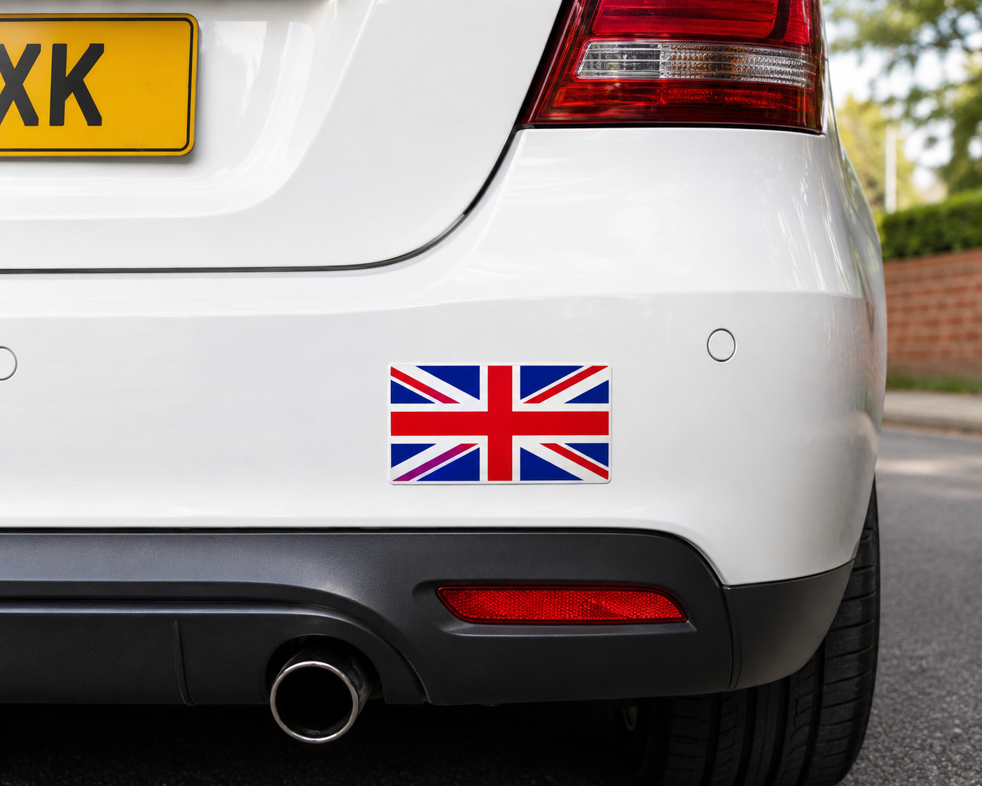 Union Jack Flag Vinyl Sticker Car Van Window Decal Custom Sizes Available