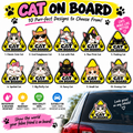 Cat on Board car sticker 10 designs
