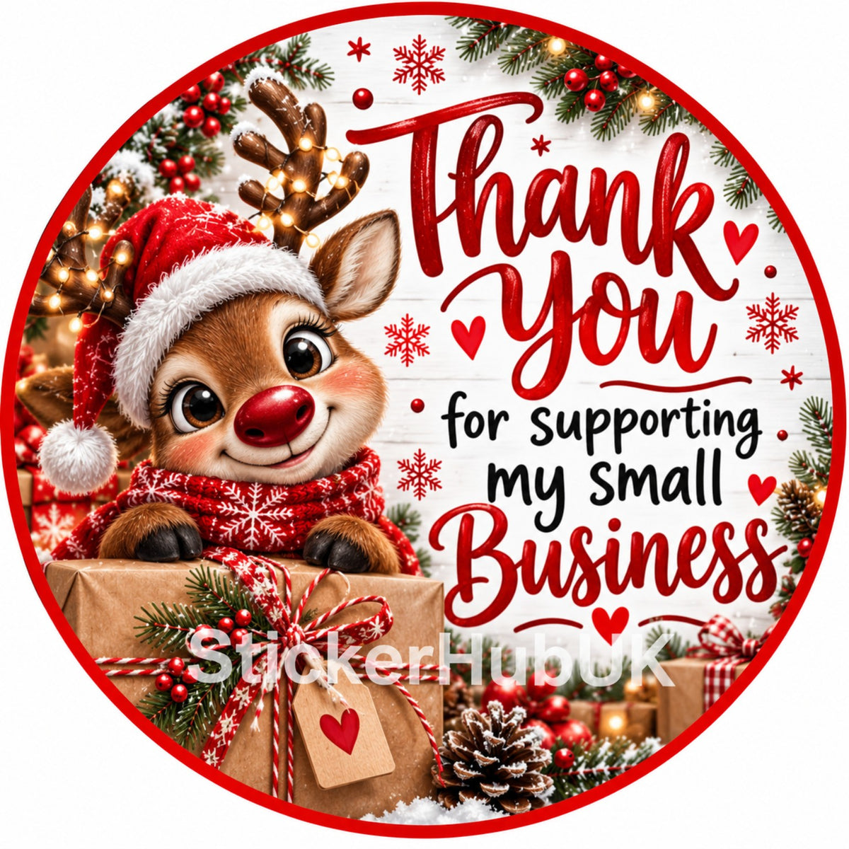 Merry Christmas – Thank You for Supporting My Small Business – Gnome