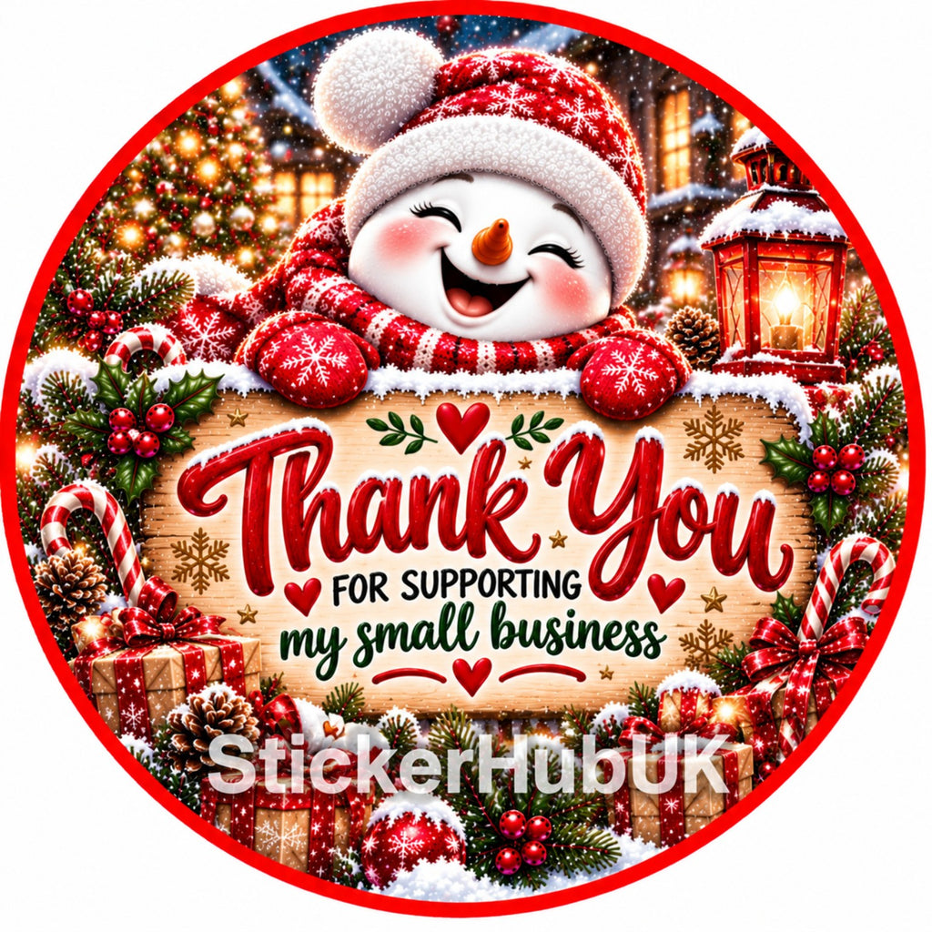 Merry Christmas and Thank You for Supporting My Small Business