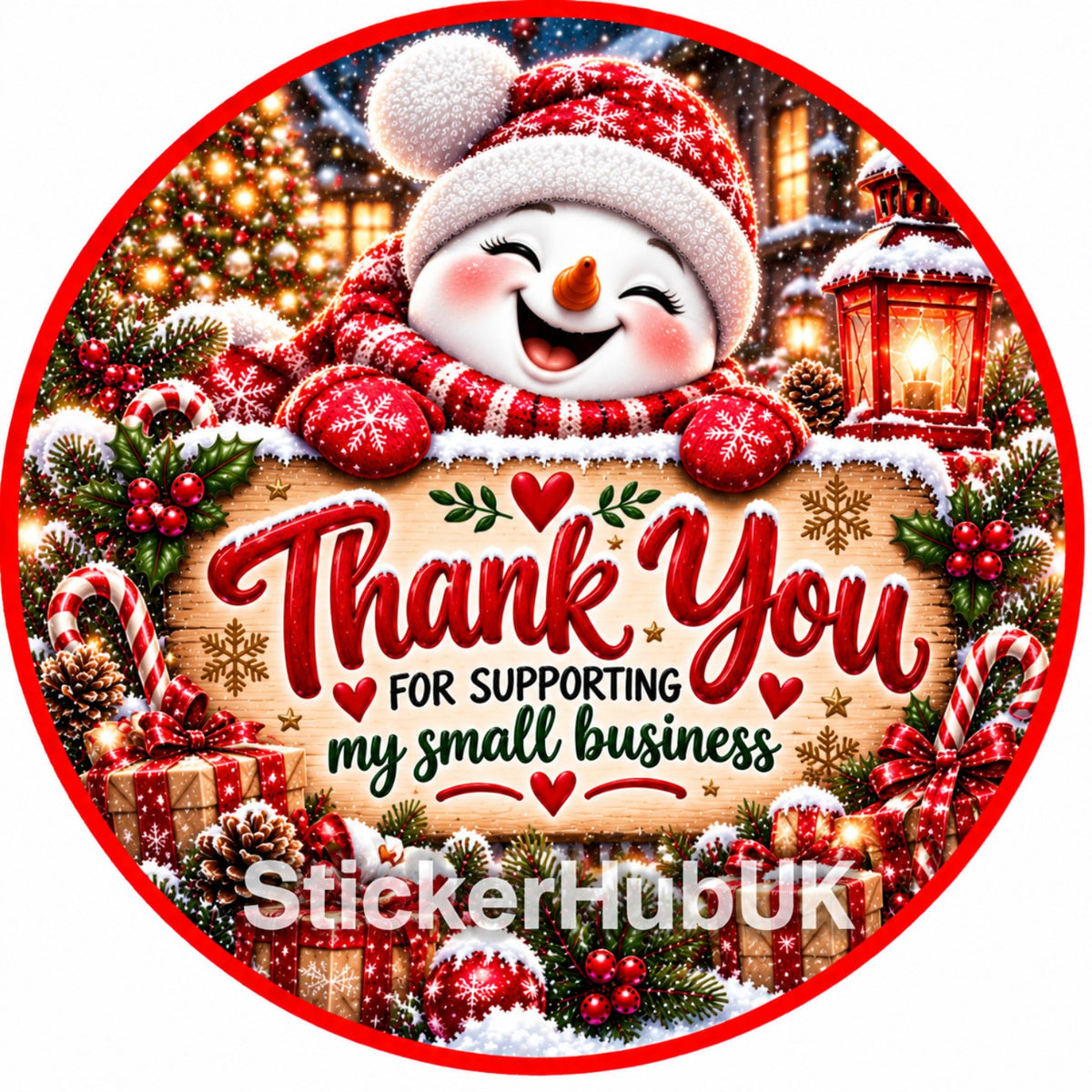 Merry Christmas and Thank You for Supporting My Small Business