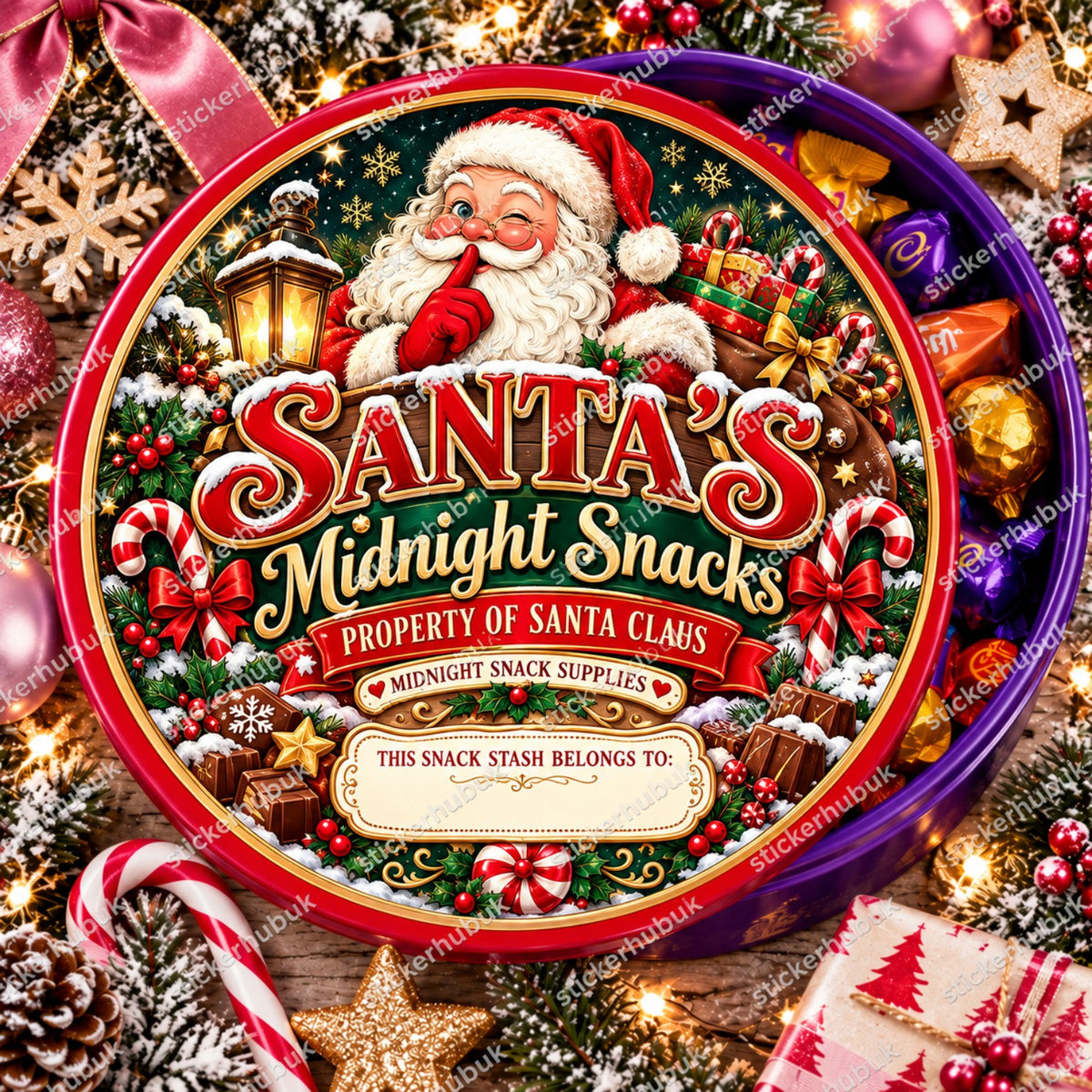 Santa's Midnight Snacks
