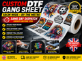 Custom DTF Transfers – Ready to Press | Upload Your Own Design