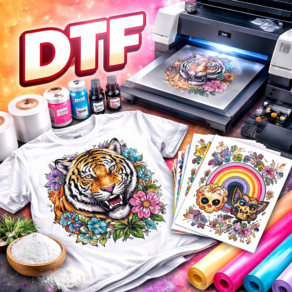 Custom DTF Transfers – Ready to Press | Upload Your Own Design