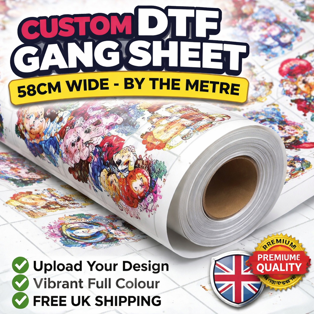 Custom DTF Transfers – Ready to Press | Upload Your Own Design