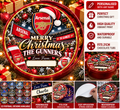 Arsenal – The Gunners Christmas chocolate tub sticker