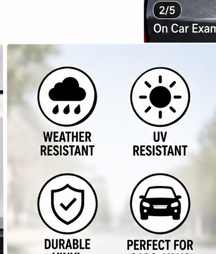 My Driving Scares Me Too sticker features