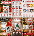 Personalised Christmas mugs for family, friends and loved ones