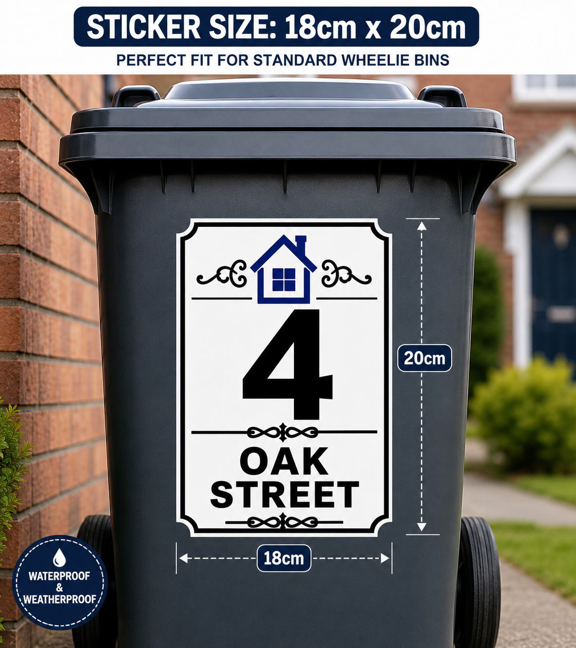 🚚 Free Local Delivery Weekend Offer – Bin Sticker Sets